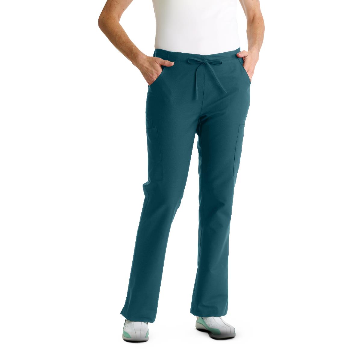 Medline ComfortEase Women's Tall Cargo Scrub Pants (Style 8865)