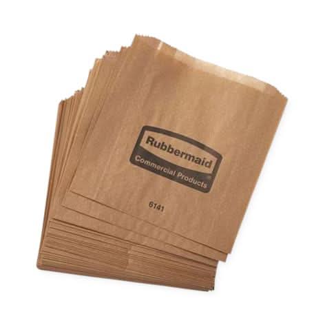 Medline Rubbermaid Waxed Waste Bags for Feminine Hygiene Receptacles