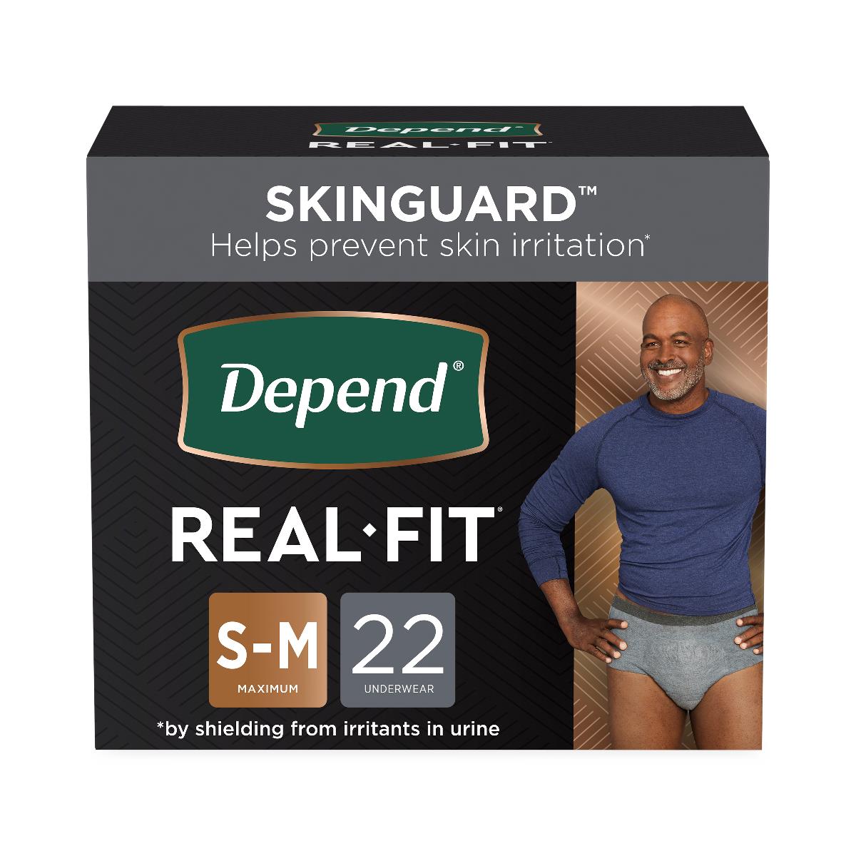 Medline Depend FIT-FLEX Maximum Absorbency Men's Underwear