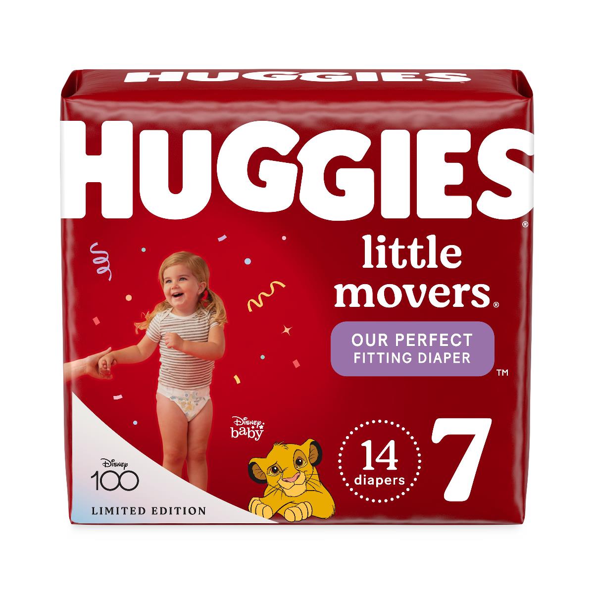 Medline Huggies Little Movers Diapers