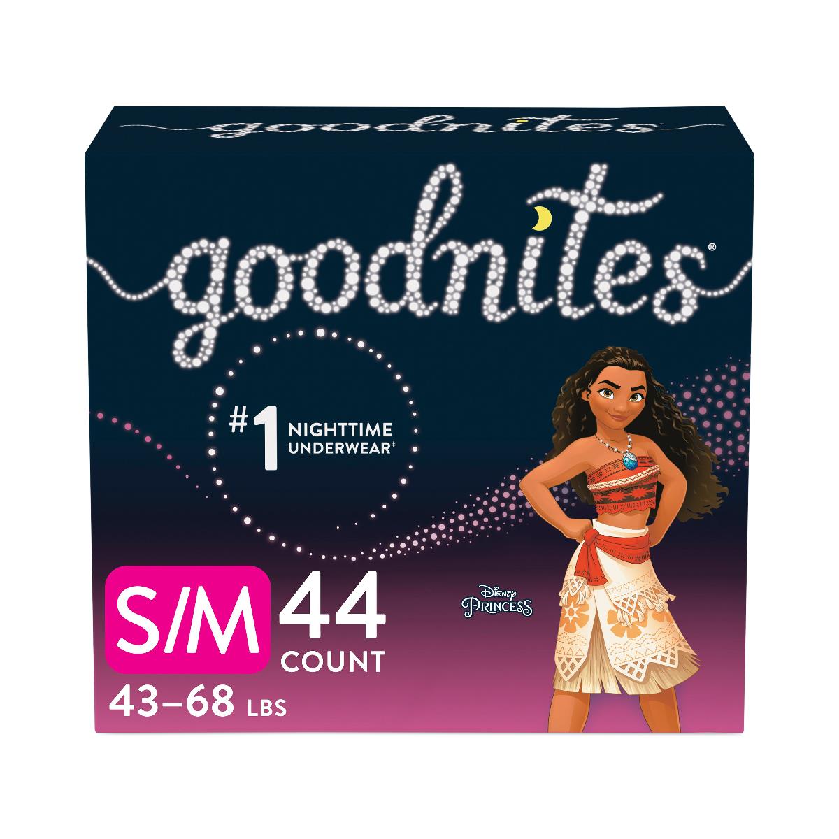 Medline Goodnites Girls' Overnight Bedwetting Underwear