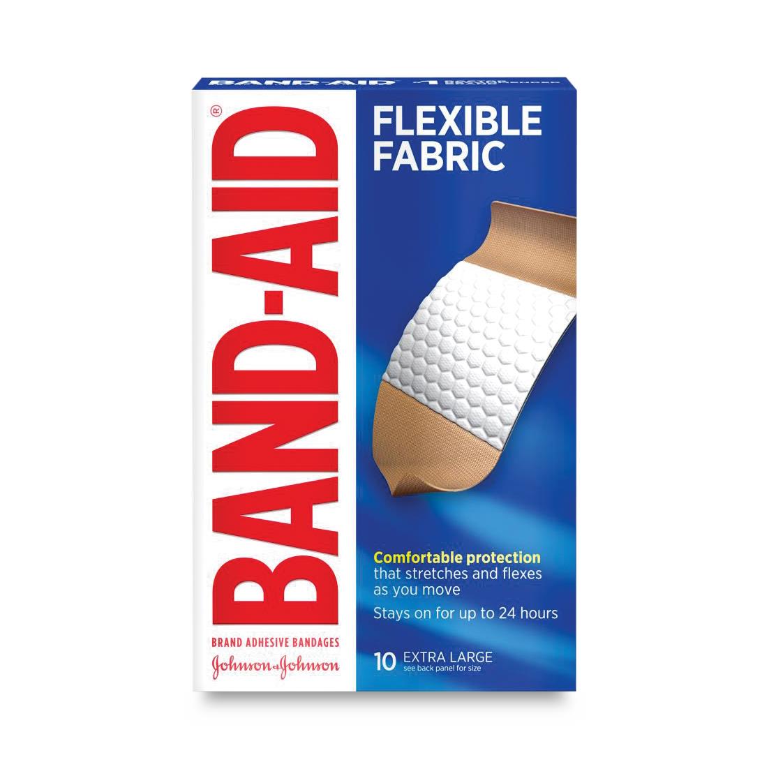 Medline BAND-AID Flexible Fabric Adhesive Bandages