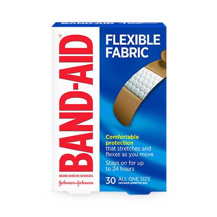 Medline BAND-AID Flexible Fabric Adhesive Bandages