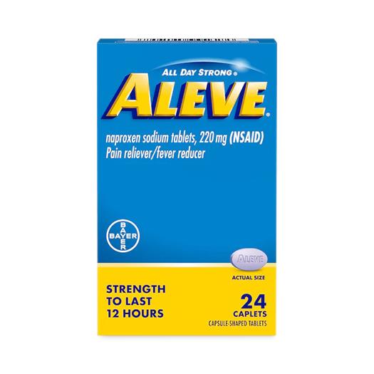 Medline Aleve Pain Reliever Tablets and Caplets