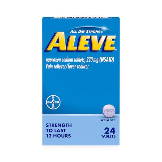 Medline Aleve Pain Reliever Tablets and Caplets