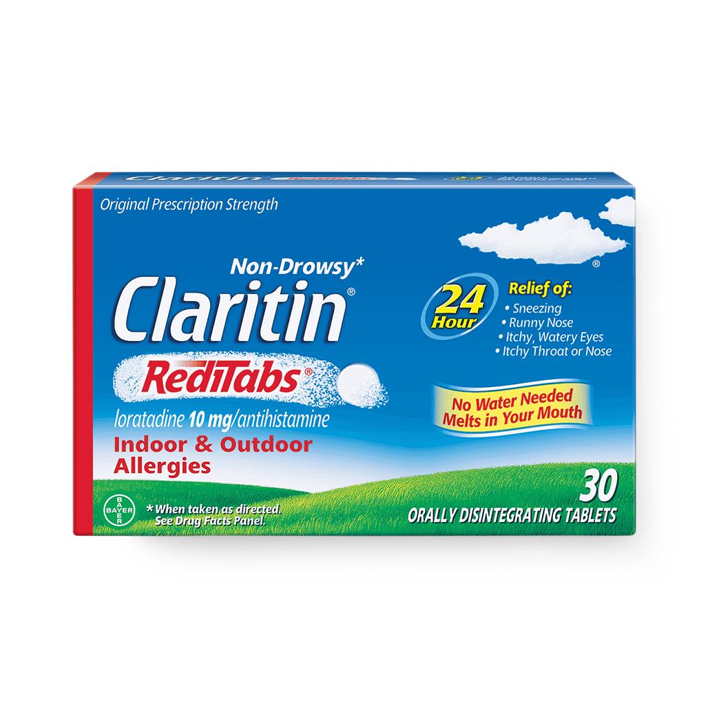 Medline Claritin RediTabs Non-Drowsy Orally Disintegrating Tablets