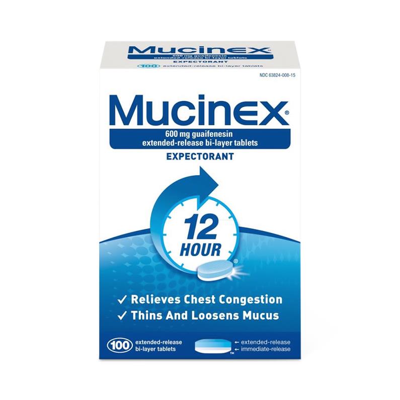 Medline Mucinex Extended-Release Tablets