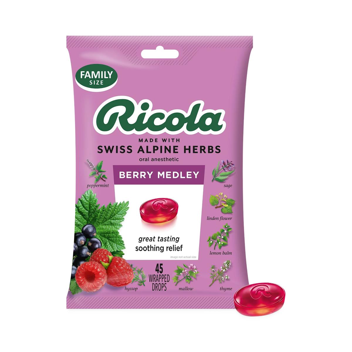Medline Ricola Cough Drops