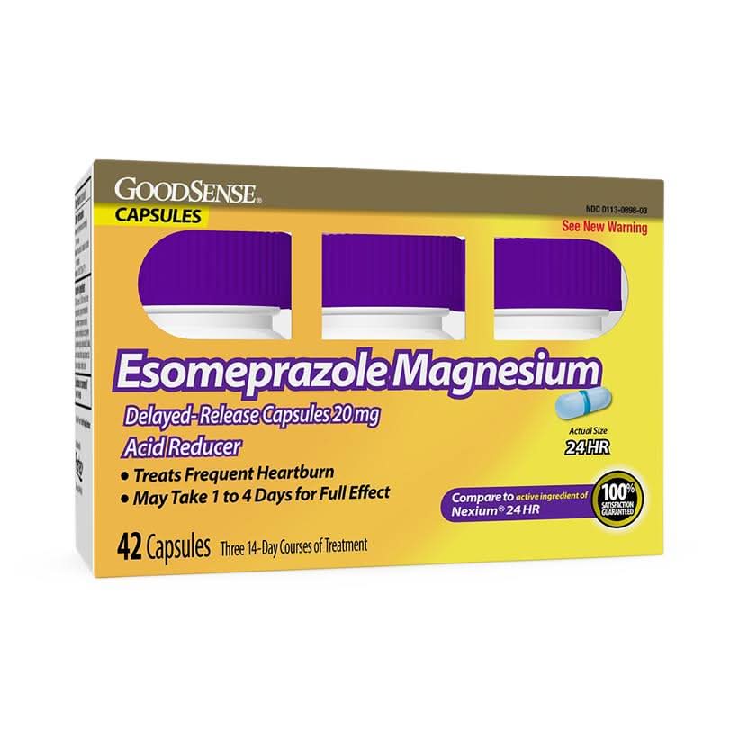 Medline Perrigo Esomeprazole Magnesium DR Capsules