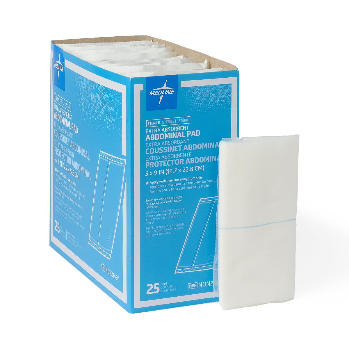 Medline Essentials Sterile Abdominal Pads