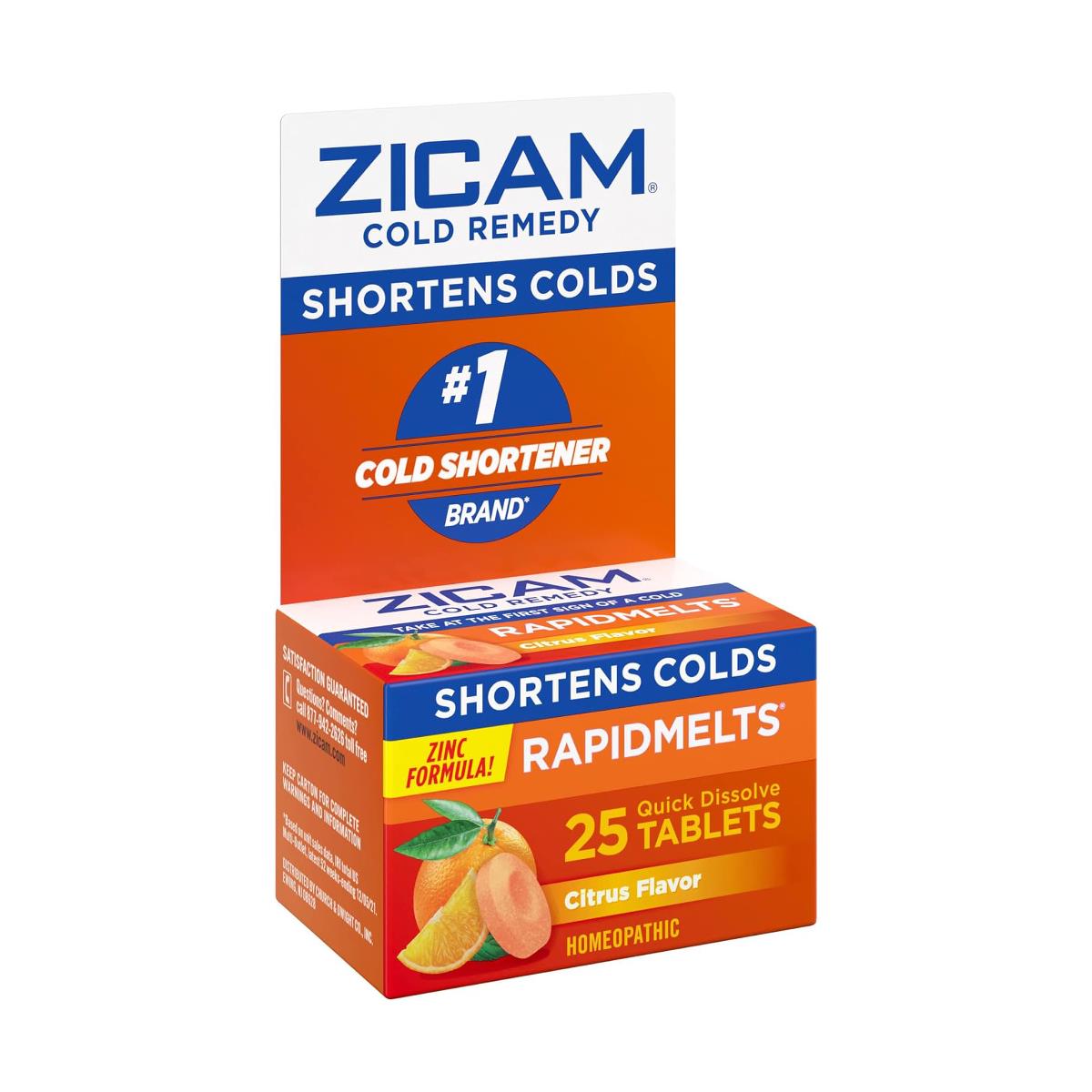 Medline Zicam Cold Remedy RapidMelts Tablets and Lozenges