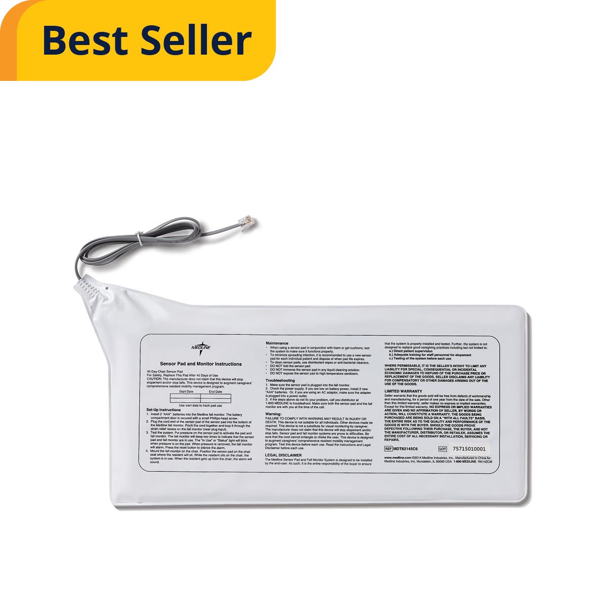 Medline Economy Chair and Bed Alarm Sensor Pads