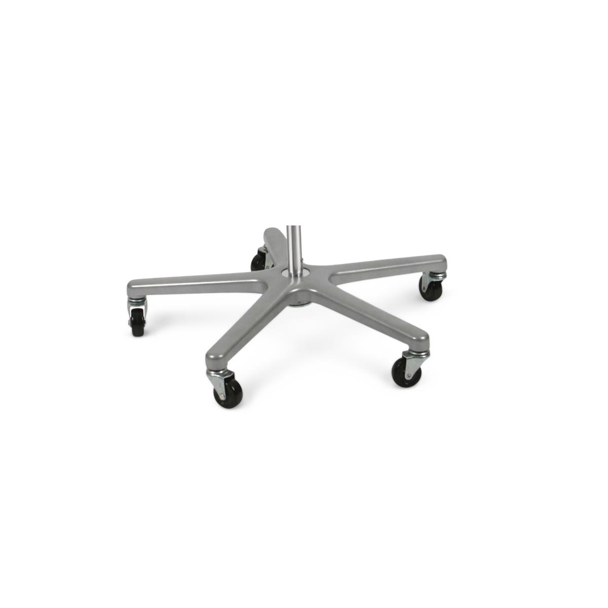 Medline Aluminum Deluxe Five Leg IV Pole