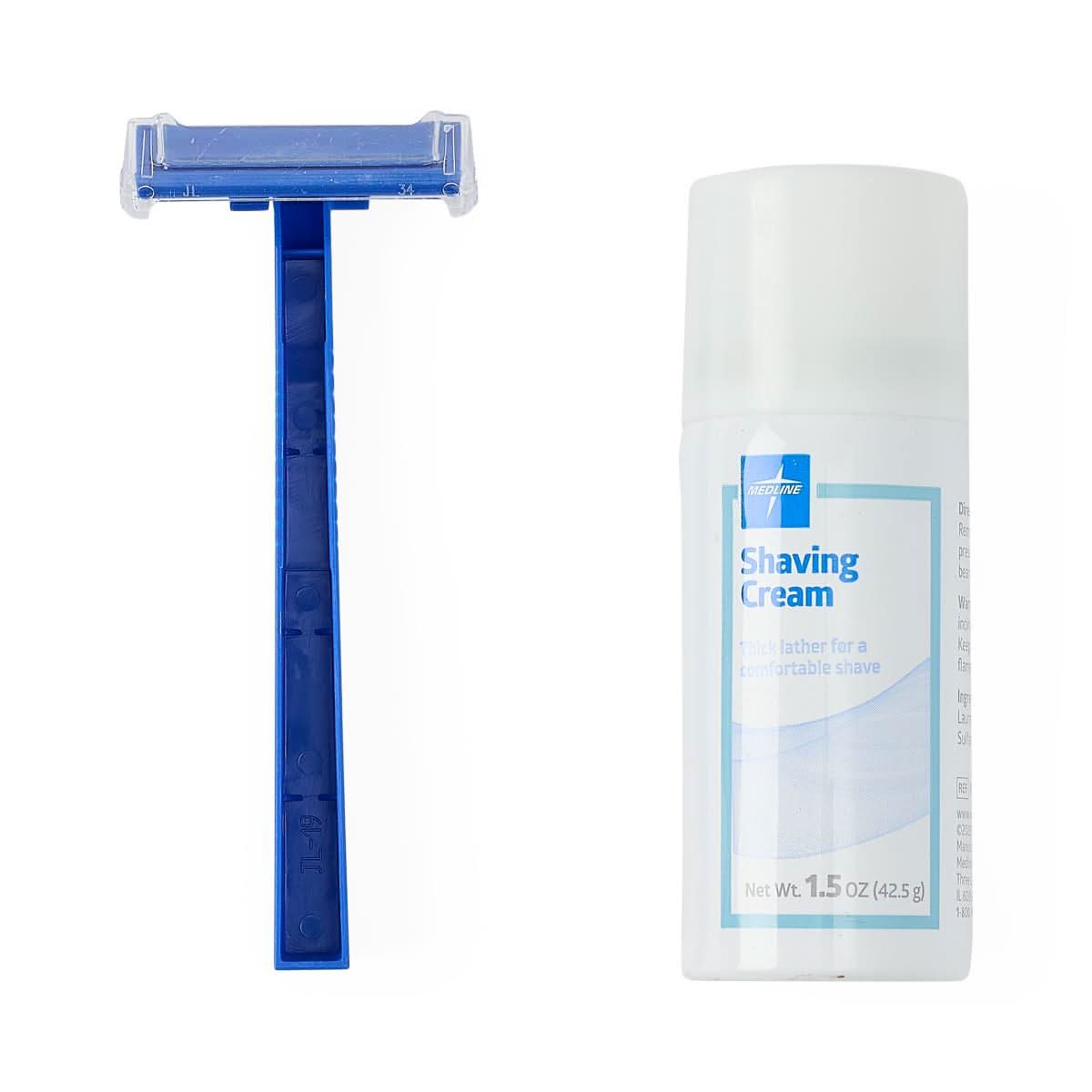 Medline Shave Kit with Shave Cream by Medline