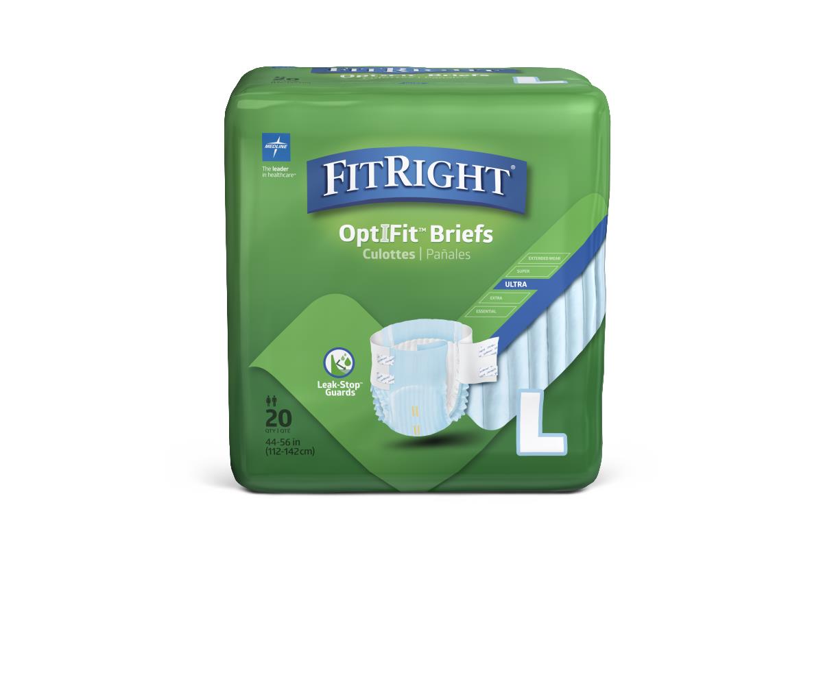 Medline FitRight Ultra Incontinence Briefs