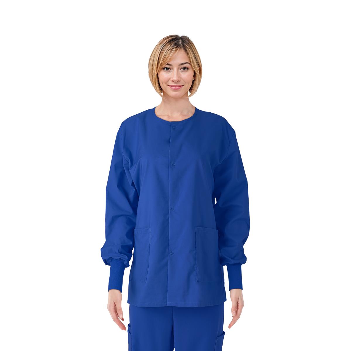 Medline ComfortEase® Unisex Crew-Neck Warm-Up Jackets