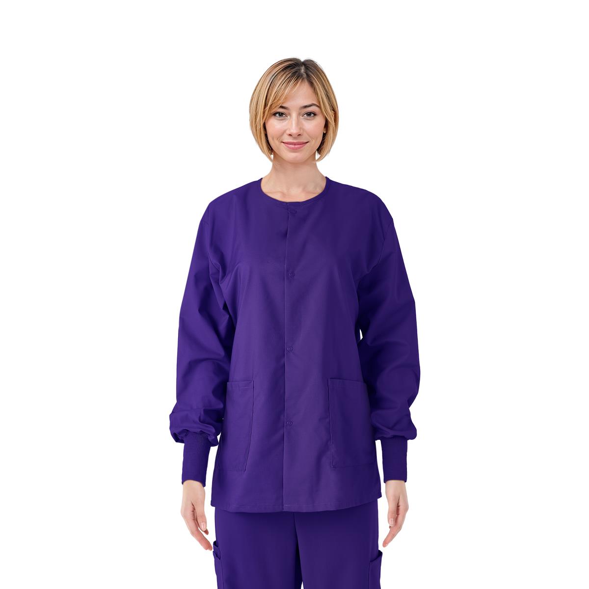 Medline ComfortEase® Unisex Crew-Neck Warm-Up Jackets