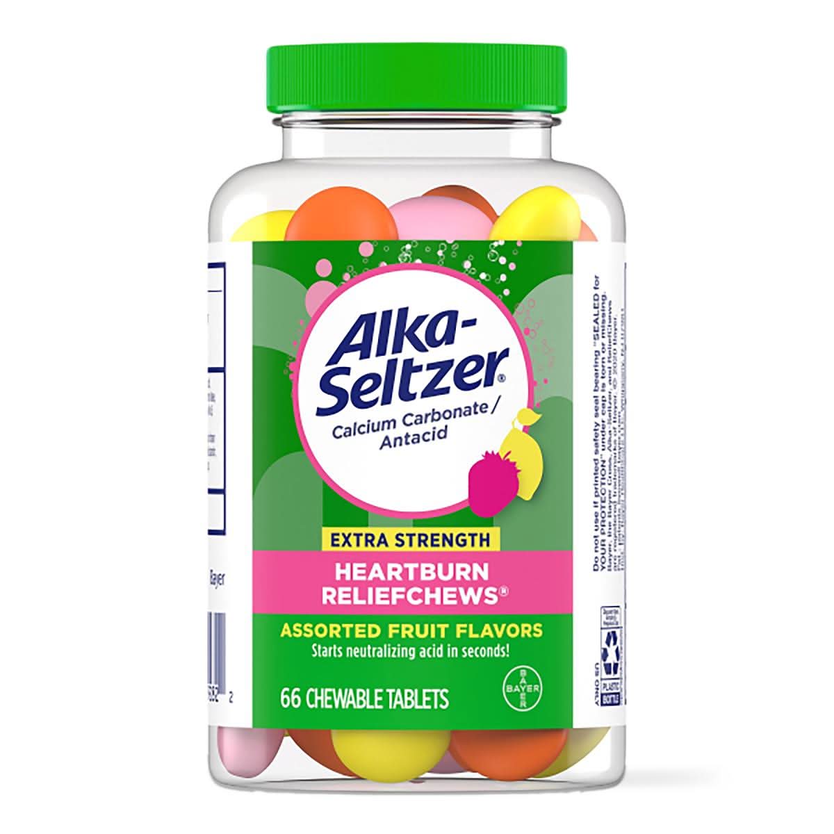 Medline Alka-Seltzer Extra Strength Heartburn ReliefChews Tablets