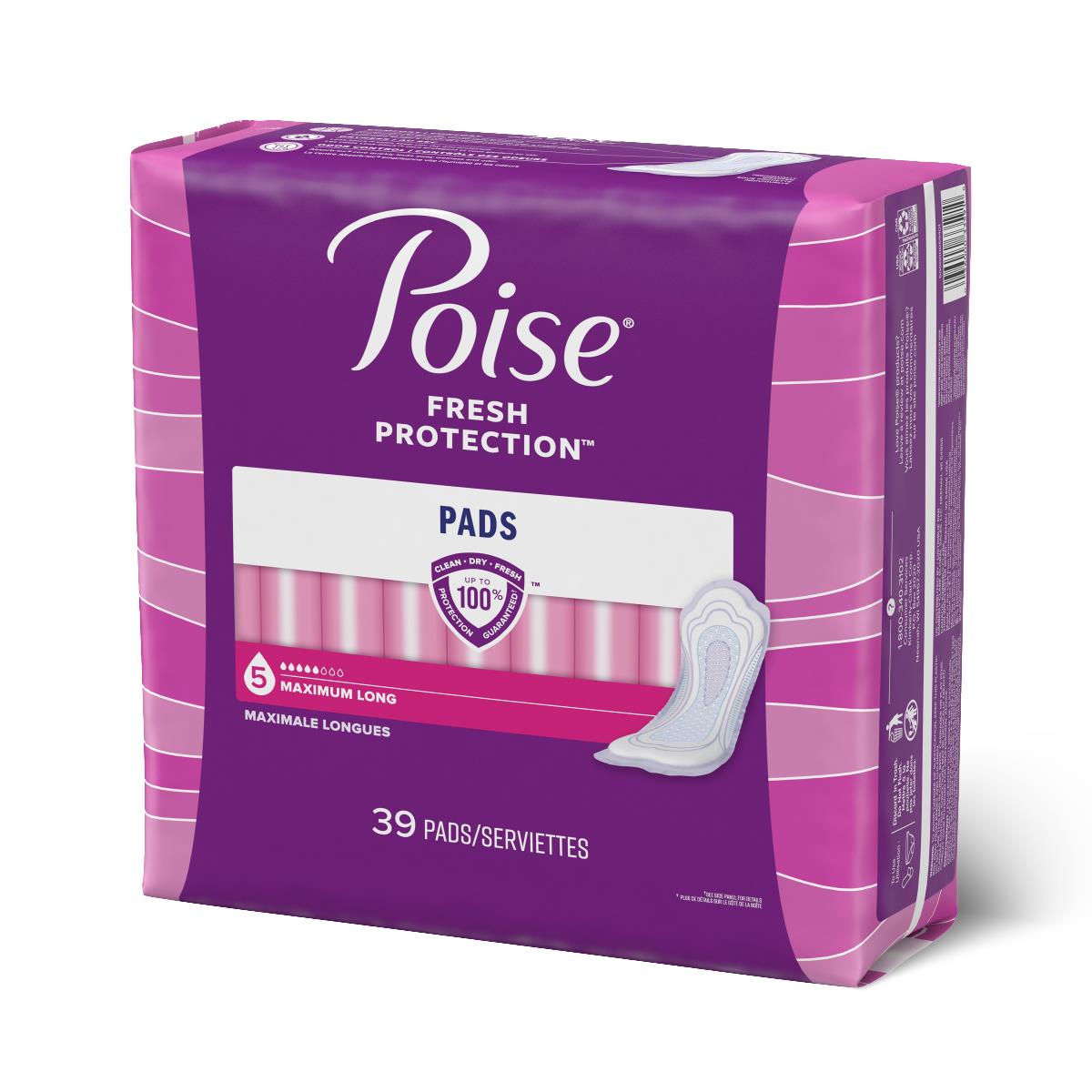 Medline Poise Maximum Absorbency Incontinence Pads