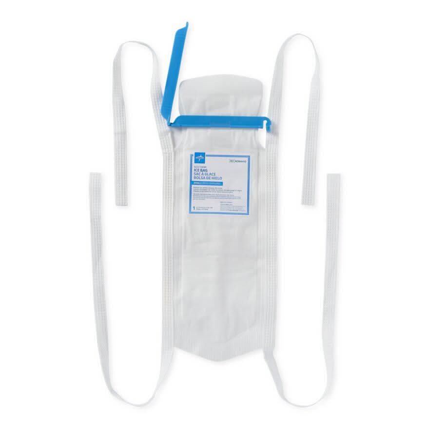Medline Refillable Ice Bags with Clamp Closure