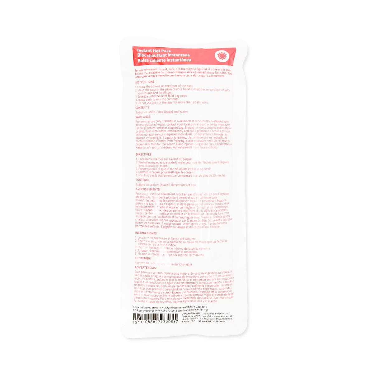 Medline Instant Hot Packs