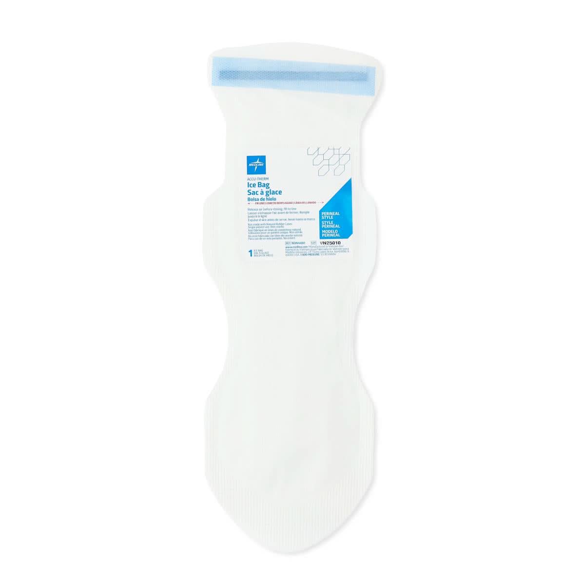 Medline Refillable Ice Bags with Flexible Wire Closure