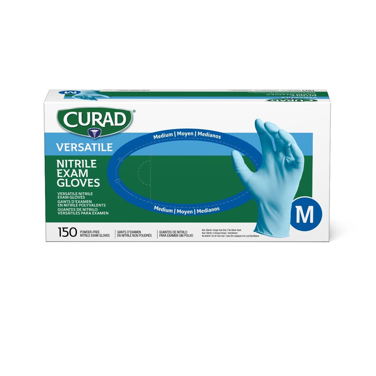 Medline CURAD Nitrile Exam Gloves