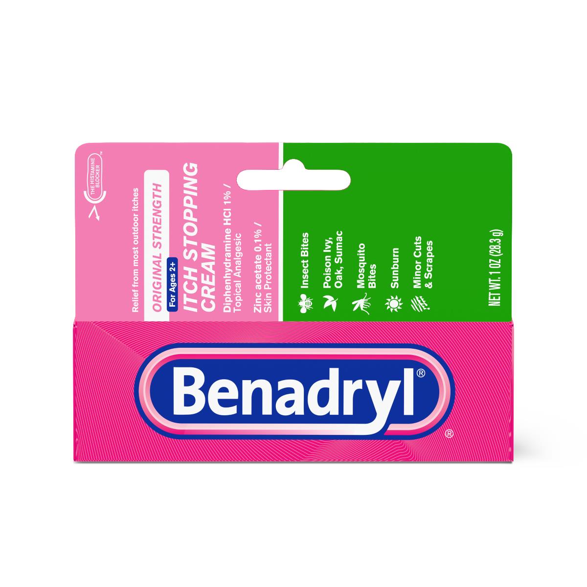 Medline Benadryl Anti-Itch Cream