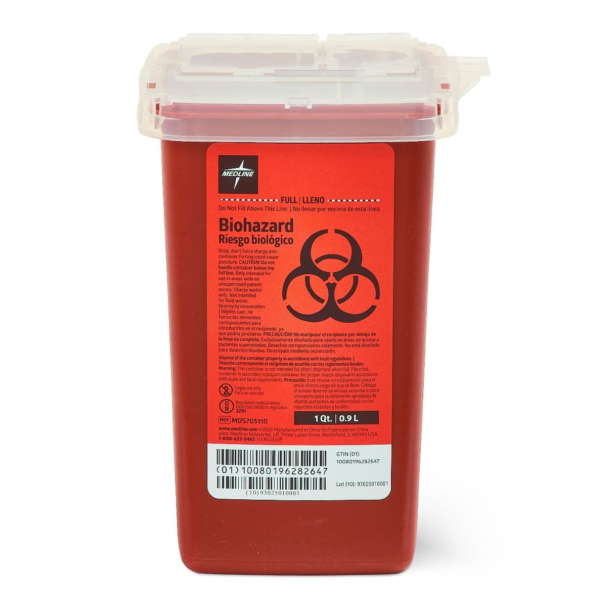 Medline Phlebotomy Sharps Containers