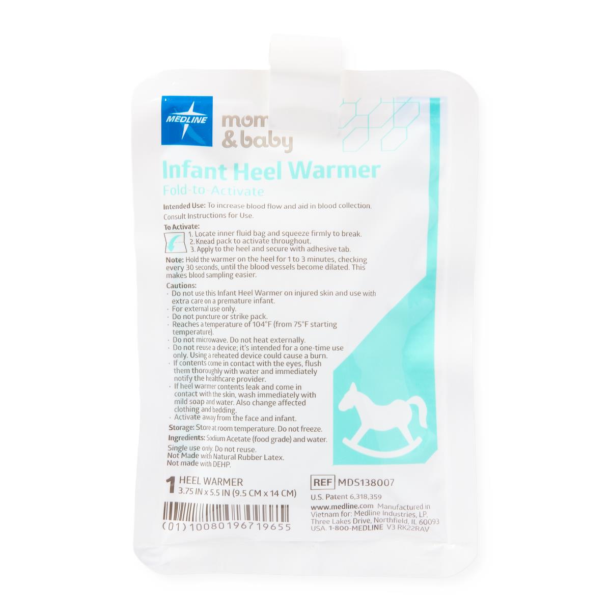 Medline Infant Heel Warmers