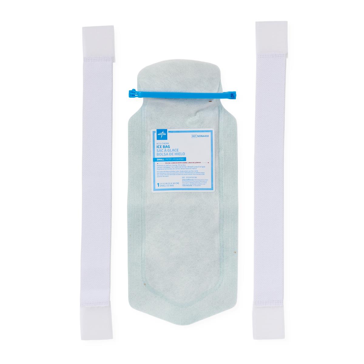 Medline Refillable Ice Bags with Clamp Closure