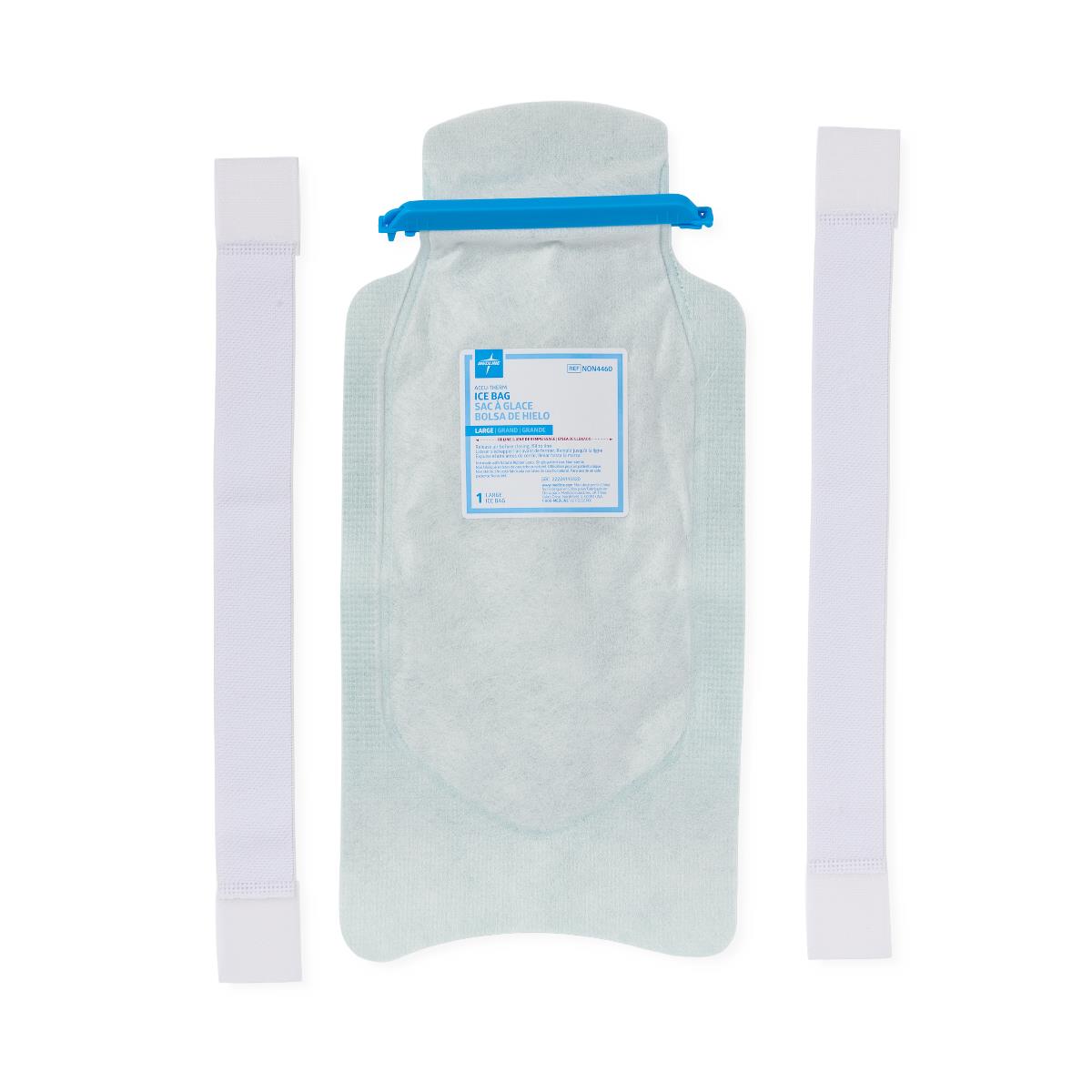 Medline Refillable Ice Bags with Clamp Closure