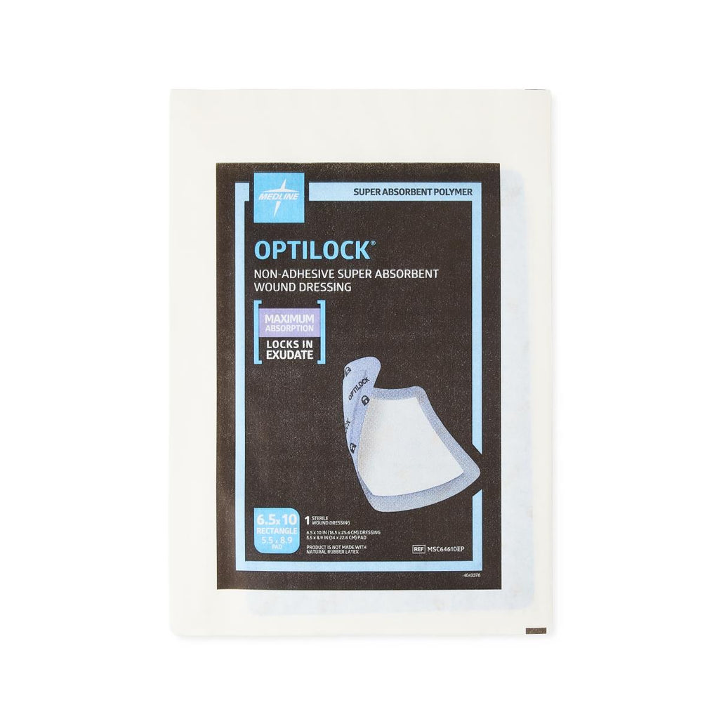 optilock dressing Medline Nonadhesive Super Absorbent Wound Dressings 8