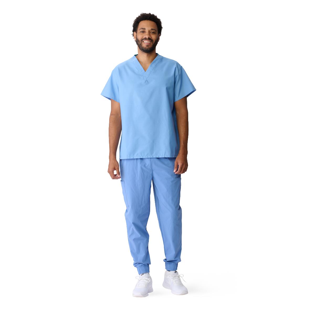 Medline AngelStat Unisex Reversible No Pocket Scrub Tops (Style 612)