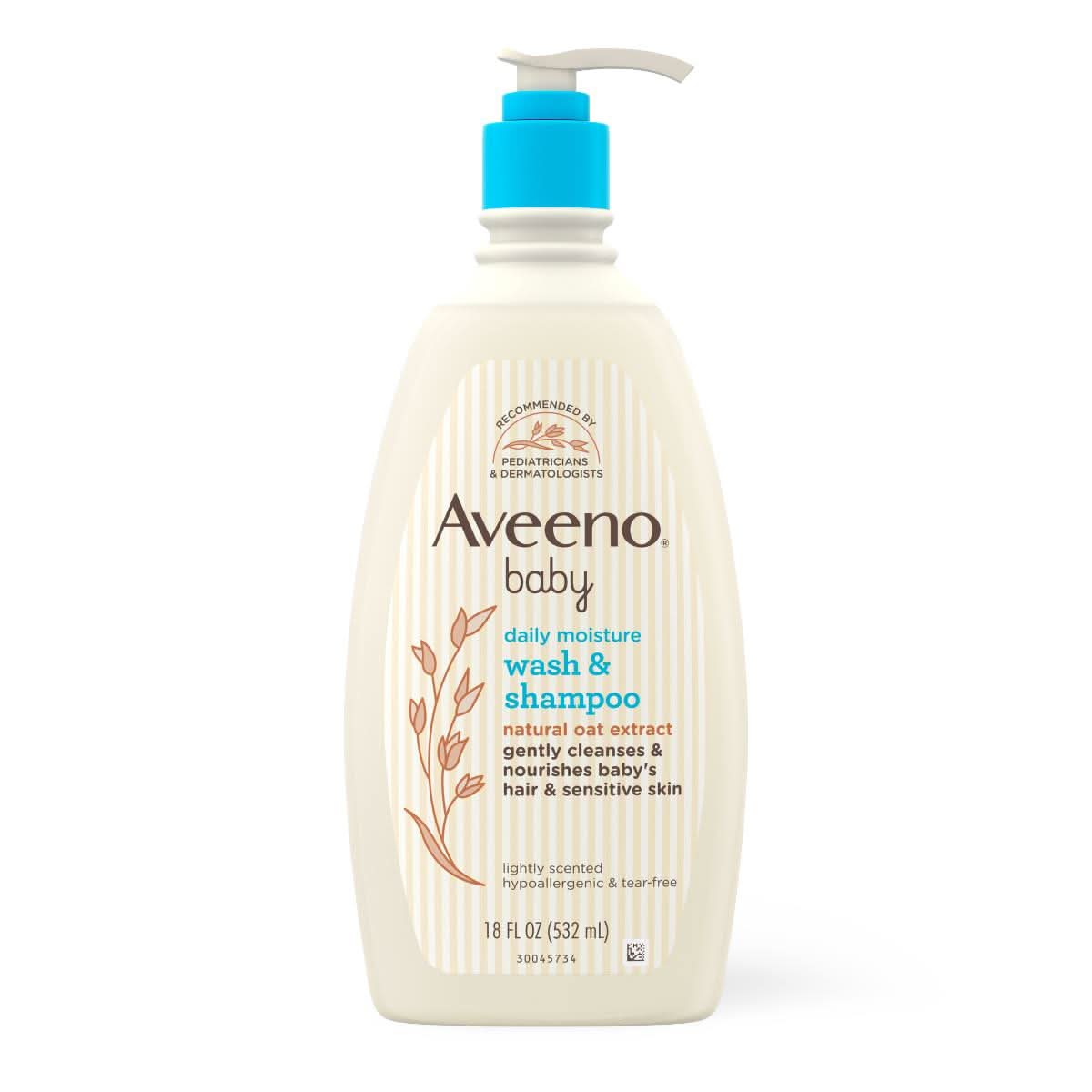 Medline Aveeno Body Wash &amp; Shampoo by Johnson &amp; Johnson