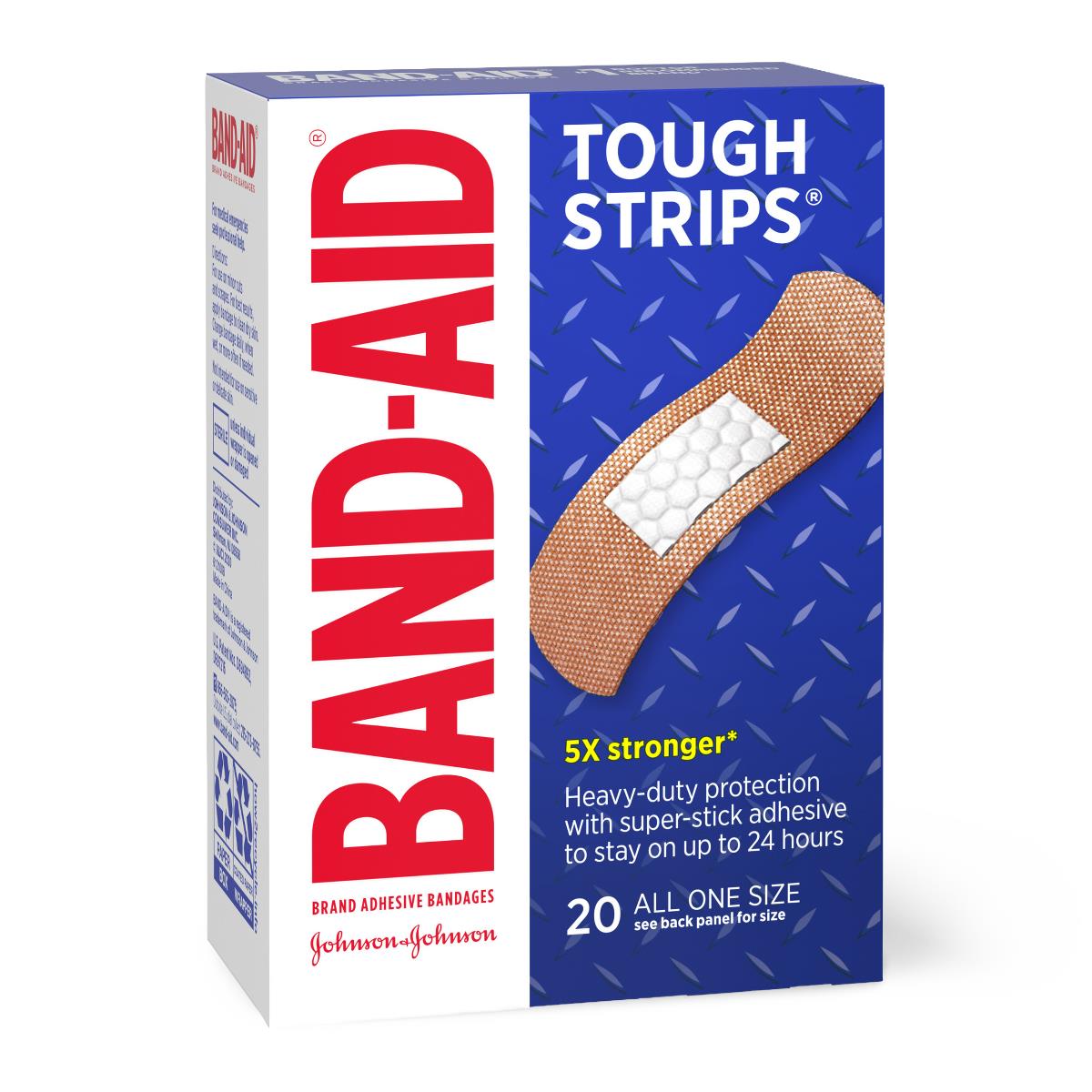 Medline BAND-AID Tough Strips Adhesive Bandages