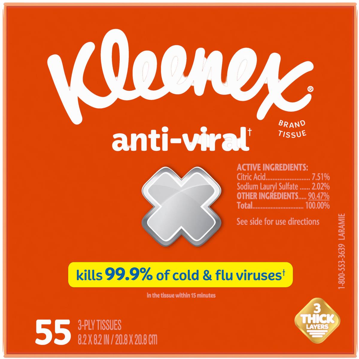 Medline Kleenex Facial Tissue