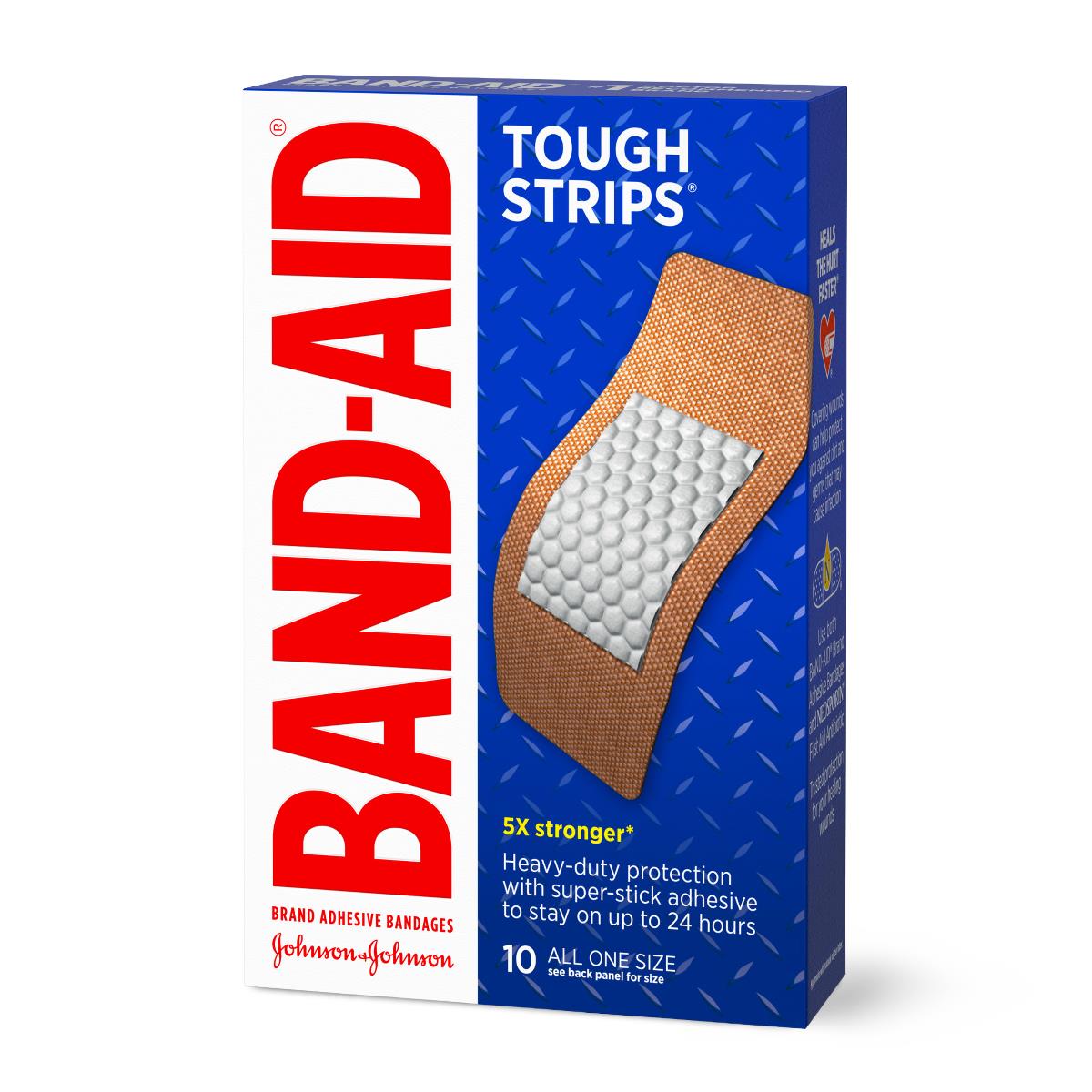 Medline BAND-AID Tough Strips Adhesive Bandages