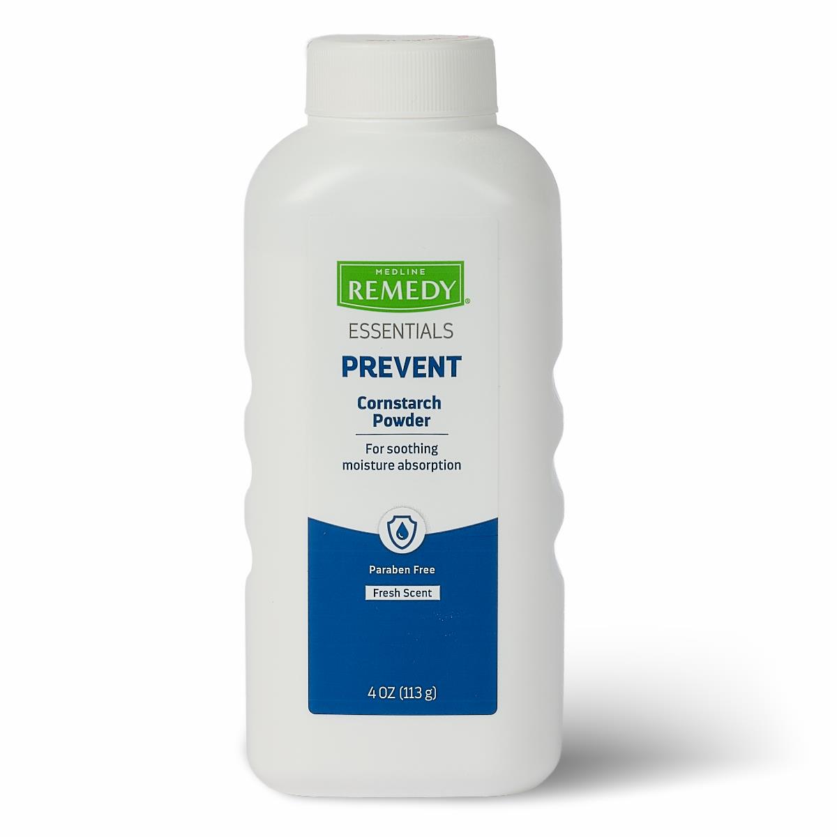 Medline Remedy Essentials Cornstarch Powder