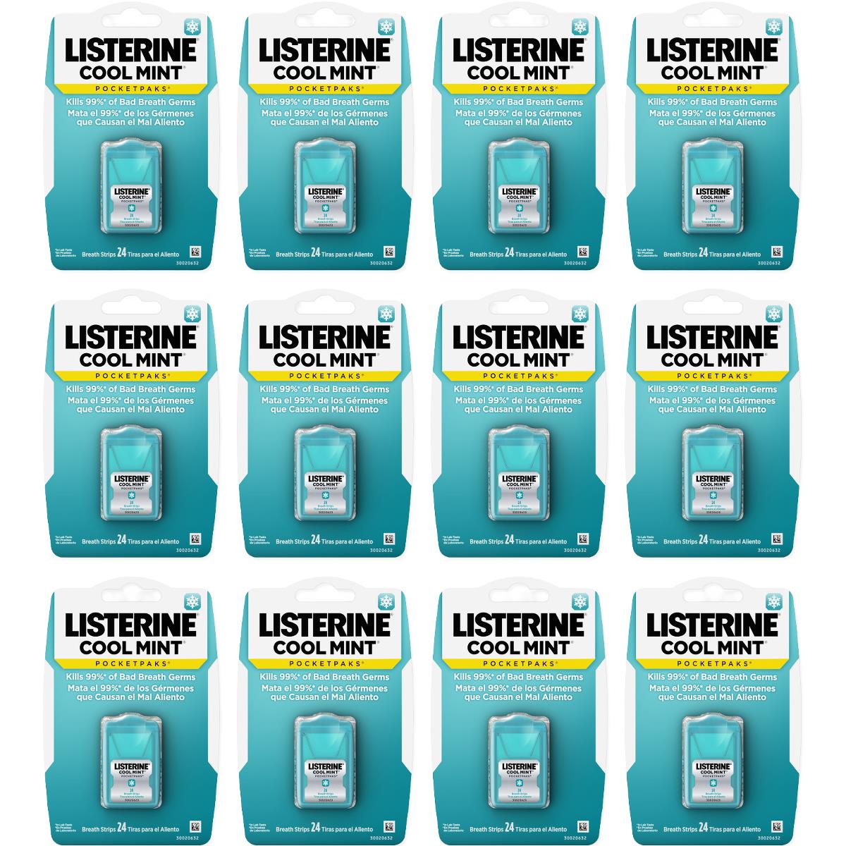 Medline Listerine PocketPaks Fresh Breath Strips