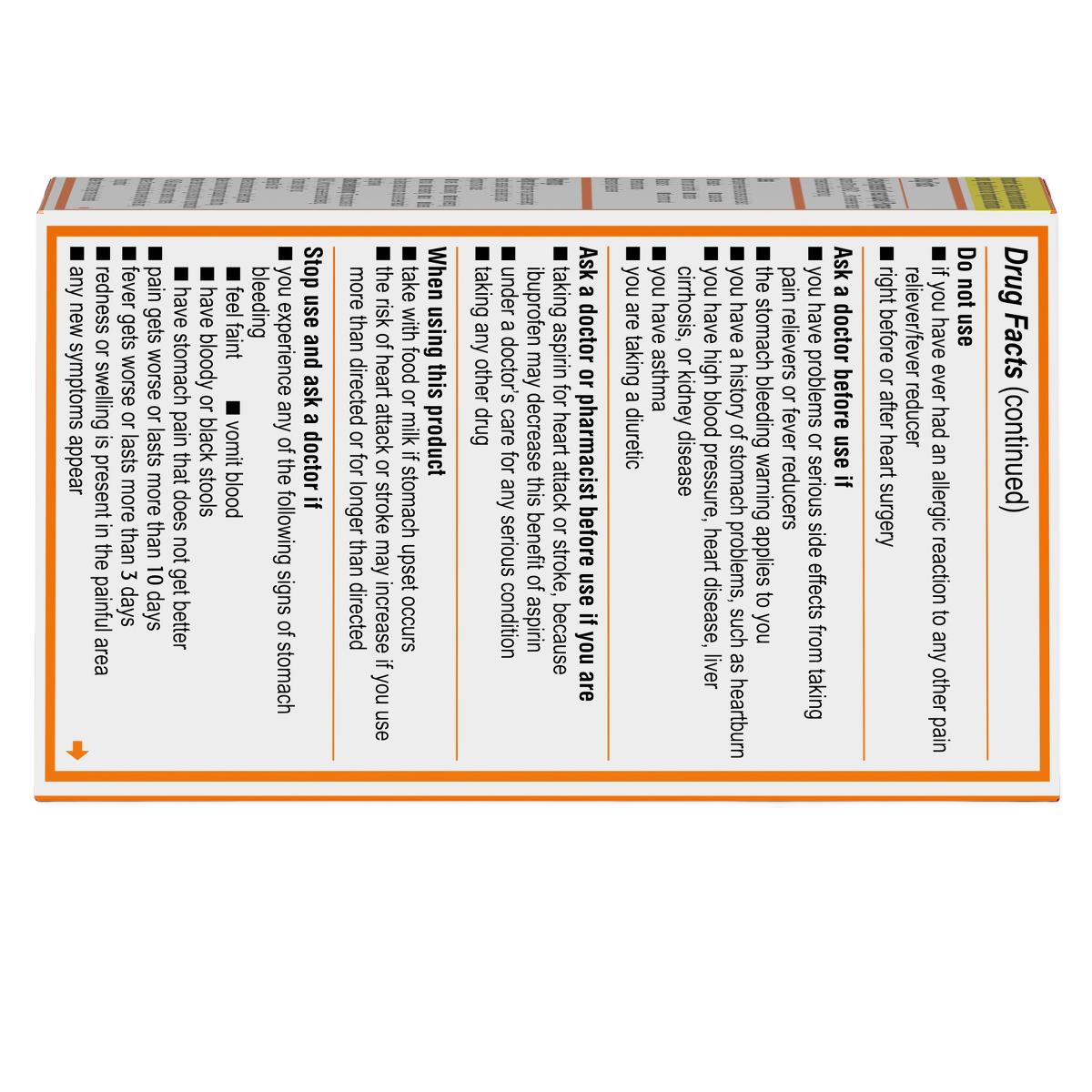 Medline Motrin IB Ibuprofen Pain Reliever