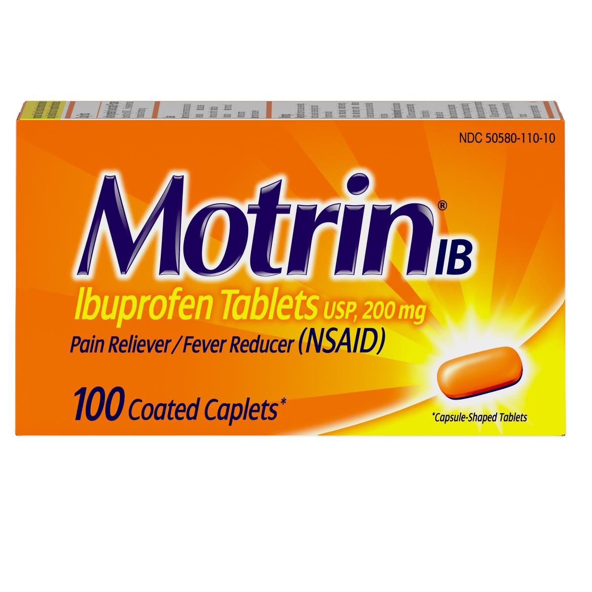 Medline Motrin IB Ibuprofen Pain Reliever