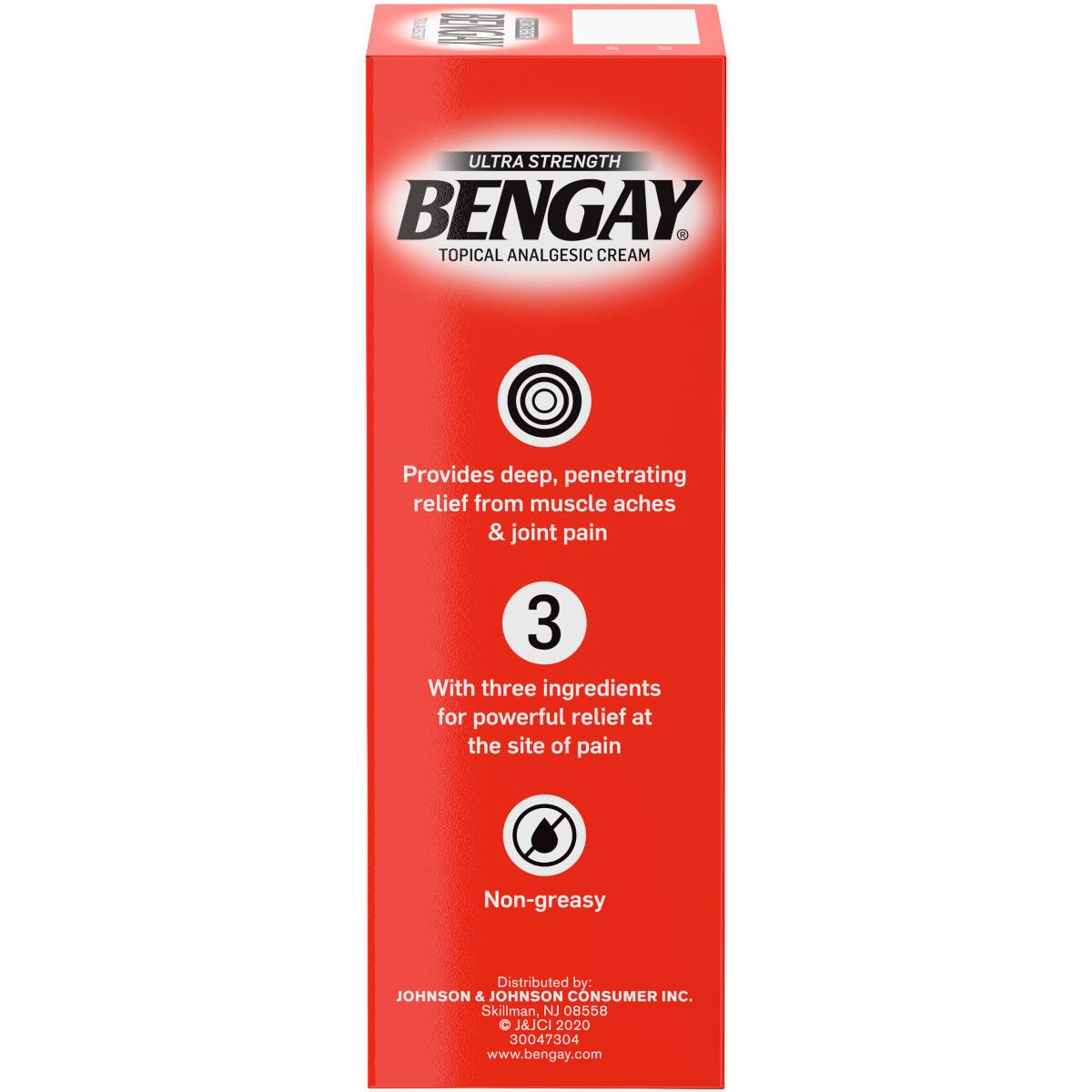 Medline Bengay Ultra Strength Pain Relieving Cream
