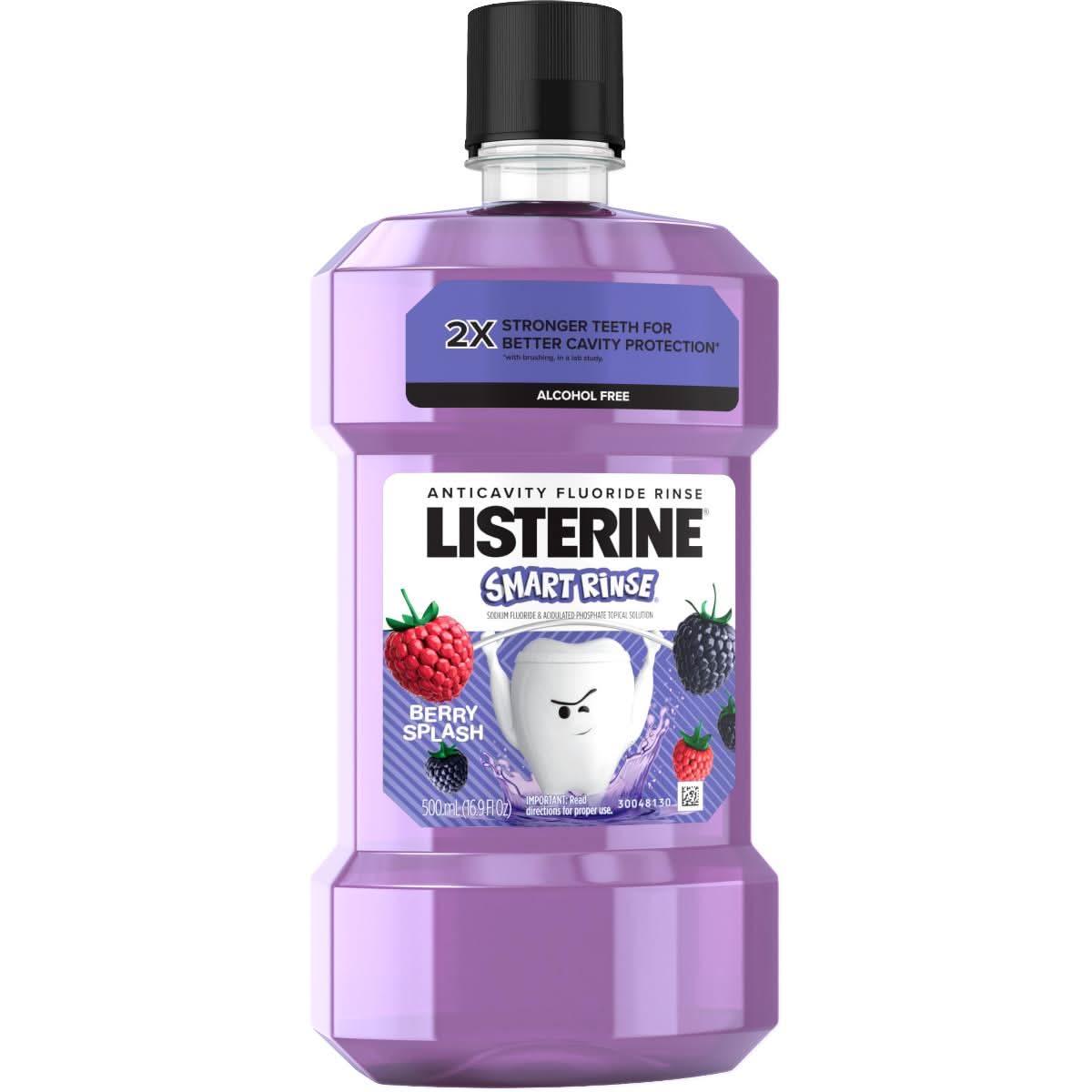 Medline Listerine Smart Rinse Anticavity Fluoride Rinse