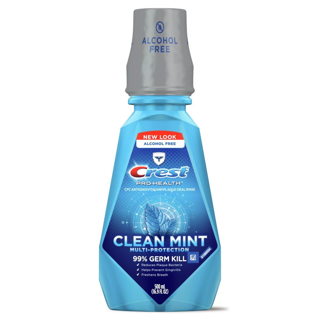 Medline Crest Pro Health Clean Mint Oral Rinse