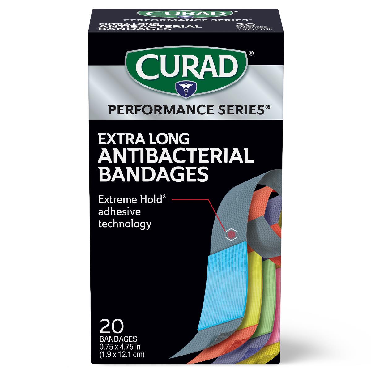 Medline CURAD Performance Series Antibacterial Bandages