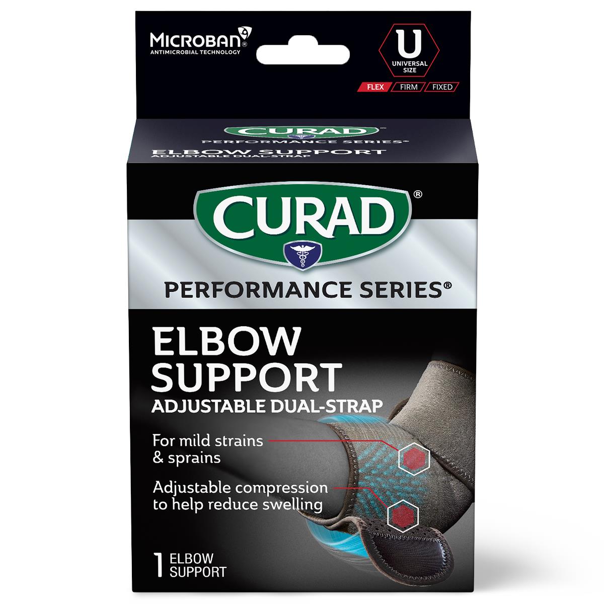 Medline CURAD Performance Series Wraparound Elbow Supports