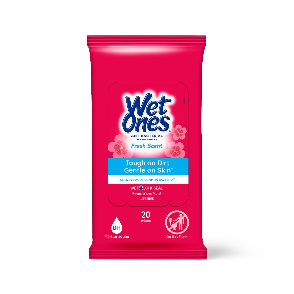 Medline Wet Ones Antibacterial Hand Wipes