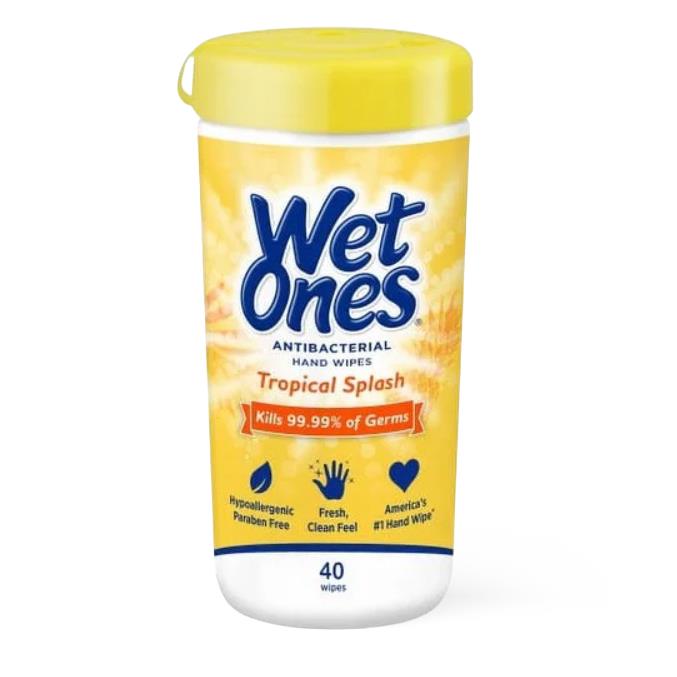 Medline Wet Ones Antibacterial Hand Wipes