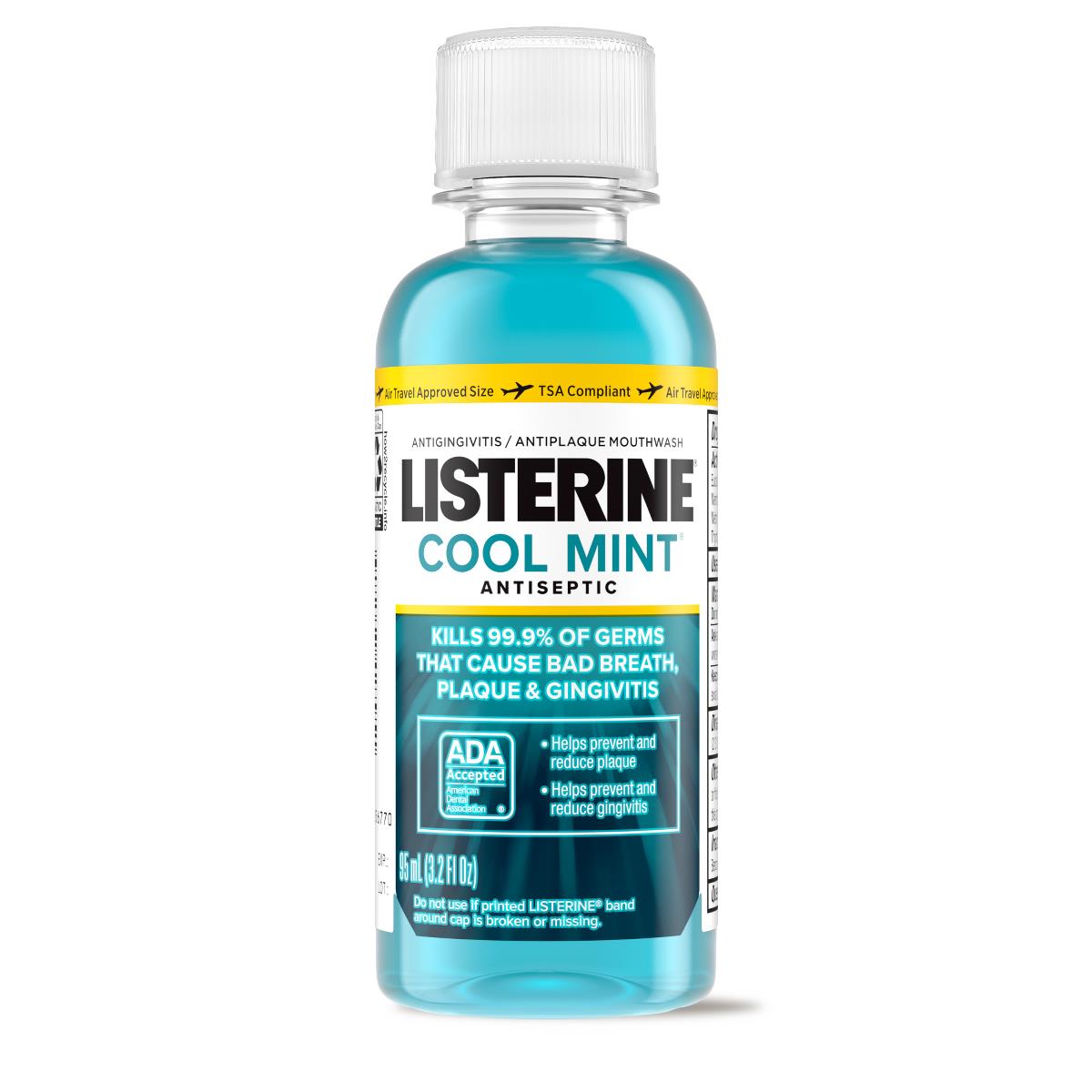Medline Listerine Mouthwash with Alcohol